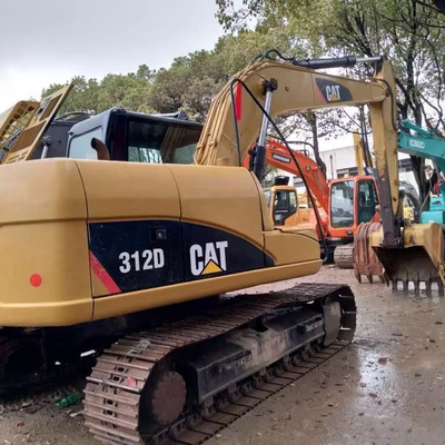 12 τόνων CAT312D Excavator Hydraulic Crawler Excavator με κινητήρα C4.2 και 1200 ώρες εργασίας